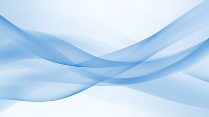 Fototapeta premium Abstract Blue Wave Background Design