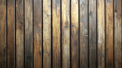 Rustic Wooden Texture: Brown, Aged Planks Background