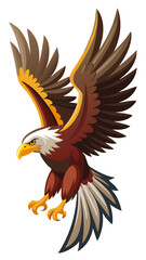 Obraz premium american bald eagle
