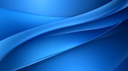 Abstract Blue Wave Background Design