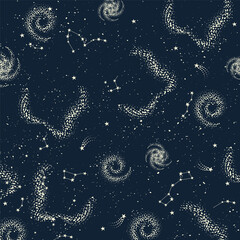 Stars universe abstract background