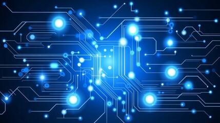 Fototapeta premium Abstract Circuit Technology Design