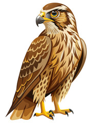 eagle isolated on white