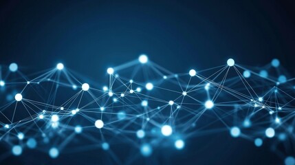 Abstract Network Design - Futuristic Technology