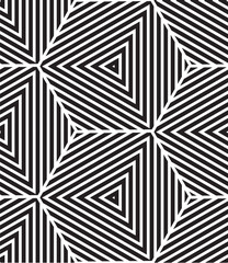 full print triangle vector