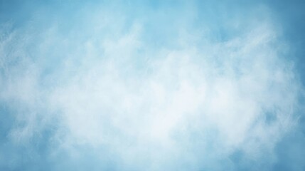 Delicate Pastel Blue Sky Background