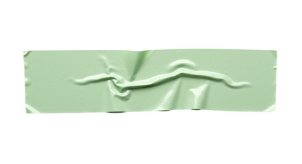 A close up of a wrinkled light green surface against a black background in a horizontal image wrinkle, fabric, crease, fold, texture, cloth, crumple, overlay, realistic, surface
