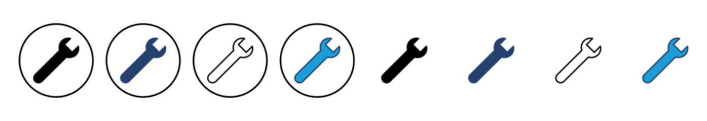 Wrench icon vector. repair icon vector. tools icon vector