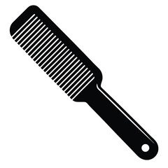isolated pet grooming comb on white background 