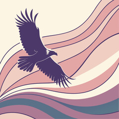 Naklejka premium Abstract Gradient Mesh Background