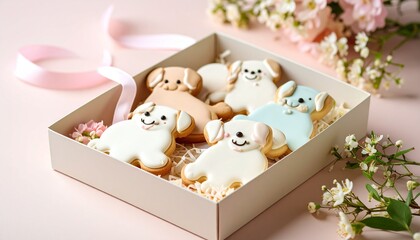 かわいいクッキーのアソートボックス、アニマル