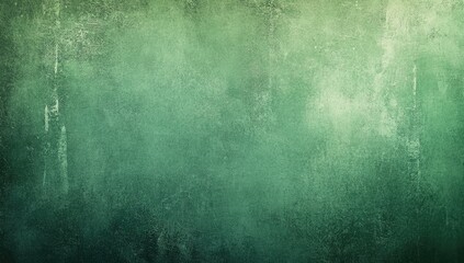 Obraz premium A textured green abstract background featuring a blend of soft and dark hues. ideal for use in graphic design. presentations. and artistic projects