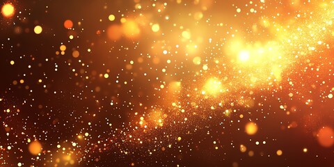 Golden Sparkle Background Abstract Texture