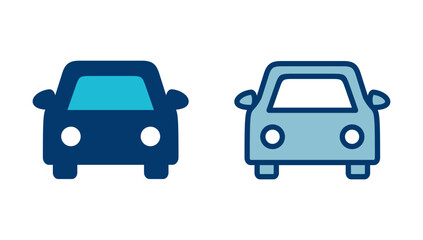 Car icon vector isolated on white background. Car icon vector.