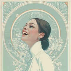 Vintage Laughter with Tears