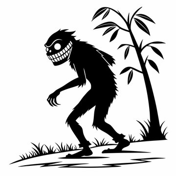 Vector illustration of ghost