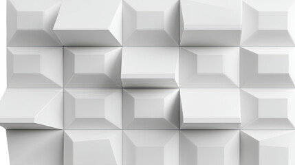 Fototapeta premium Geometric Composition: A minimalist composition of sculpted, three-dimensional blocks. The interplay of light and shadow adds depth and character. The piece is both modern and timeless.