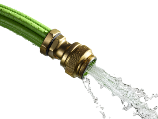 Garden Hose Spraying Water Transparent PNG