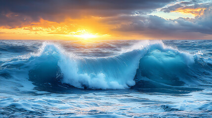 Fototapeta premium spring's wild azure,