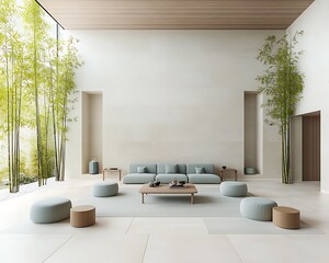 Modern Zen Living Room