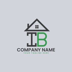 Modern Real Estate Alphabet Logo House Icons