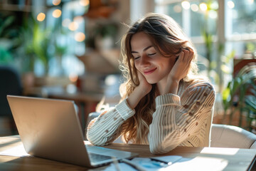 BUSTLING resilient and determined girl freelancer, copywriter, and work from home remote worker, who is passionate about her craft, is committed to delivering exceptional results despite experiencing 