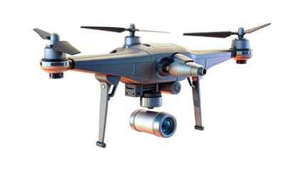 HighTech Drone with Camera Ready for Aerial Photography and Videography Mission