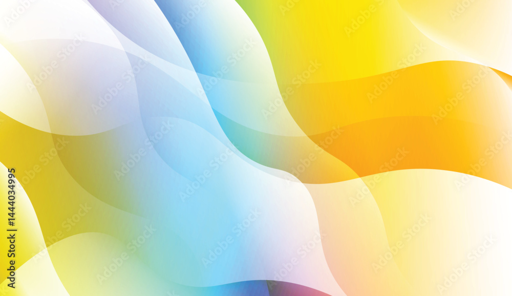 Fototapete modern background with wave gradient shape. for your design wallpapers presentation. vector illustra