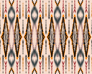 embroidery abstract Traditional geometric ethnic fabric pattern ornate elements with ethnic patterns design for textiles, rugs, clothing, sarong, scarf, batik, wrap, embroidery, print, curtain, carpet