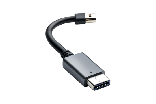 Adaptor Seamlessly Linking Device isolated on transparent background
