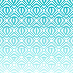 Fototapeta premium Abstract geometric circular background illustration graphic