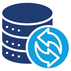 Data Restore Icon Element For Design