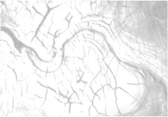 Fototapeta premium Abstract Background In Halftone Mode 