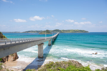 Fototapeta premium 角島大橋
