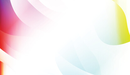 Wave Abstract Background. For Business Presentation Wallpaper, Flyer, Cover. Vector Illustration with Color Gradient.