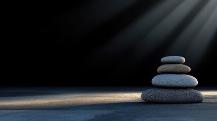 Zen stones meditation