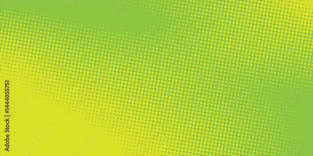 Poster modern dots halftone orange color pattern gradient texture with technology digital background.