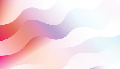 Modern Background With Dynamic Effect. For Futuristic Ad, Booklets. Vector Illustration with Color Gradient.