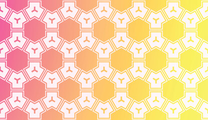 Layout With Curved Line. Abstract Hipster Pattern. Gradient Background. Design For Screen, Presentation, Wallpaper. Holiday Object. Vector Illustration