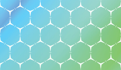 Pattern With Polygonal Geometric Elements. Vector Illustration. Template For Wallpaper, Interior Design, Decoration, Scrapbooking Page. Gradient Background