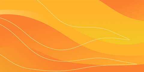 orange gradient abstract background wave pattern. perfect for summer design