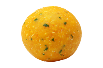 Bandar laddu isolated on transparent background
