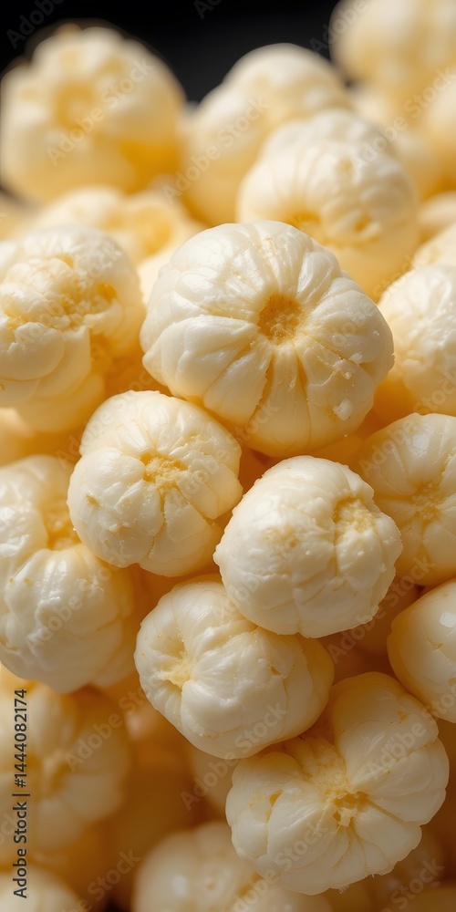 Poster Up Close With A Single Kernel, A Golden Nugget Of Popcorn. See Its Unique Texture, Ready To Transform. It's A Reminder Of Simple Pleasures, Waiting To Be Enjoyed.