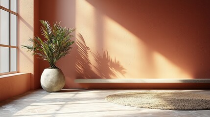 Minimalist light canvas in gentle apricot with soft undertones background jpeg