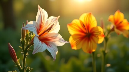 Fototapeta premium High-Detail Snapdragon Flower in Full Bloom in a Sunny Garden