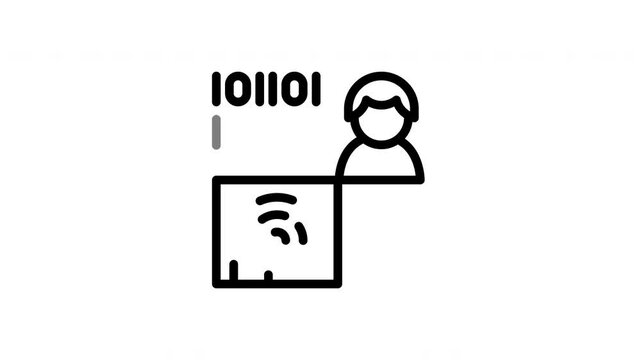 multi factor authentication animated icon