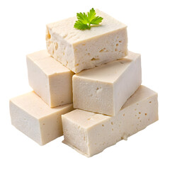 White Tofu Piece for Food Design