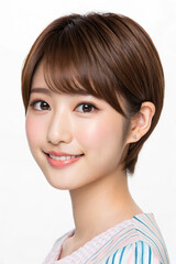 Fototapeta premium 美しい若い女性のポートレート