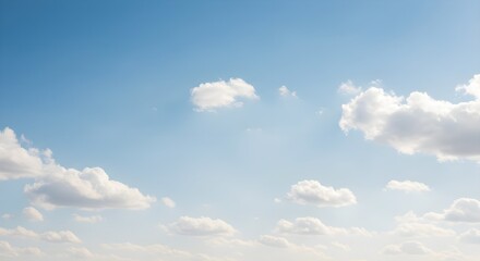 blue sky with white cloud background