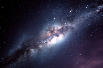 Fototapeta premium Milky Way Galaxy in the Night Sky